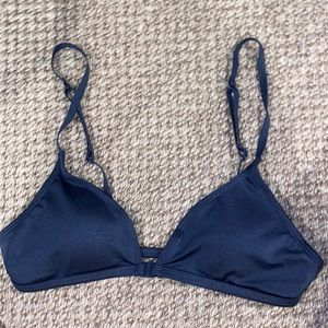 blue bikini top size s